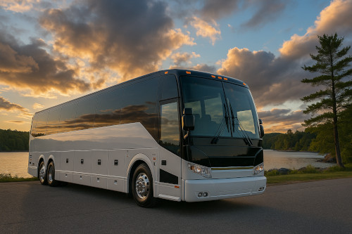 Charter bus fleet