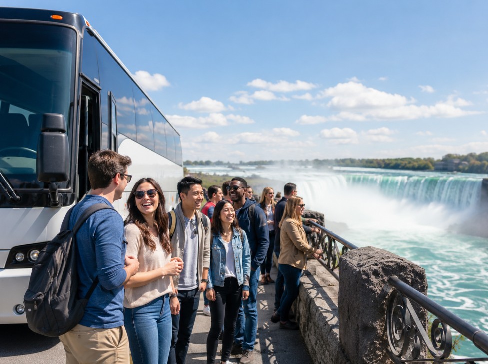 Niagara Falls group transportation bus from Toronto