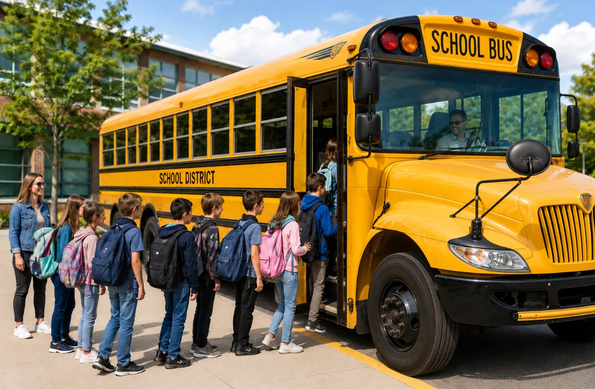 School trip bus rental for students in Toronto